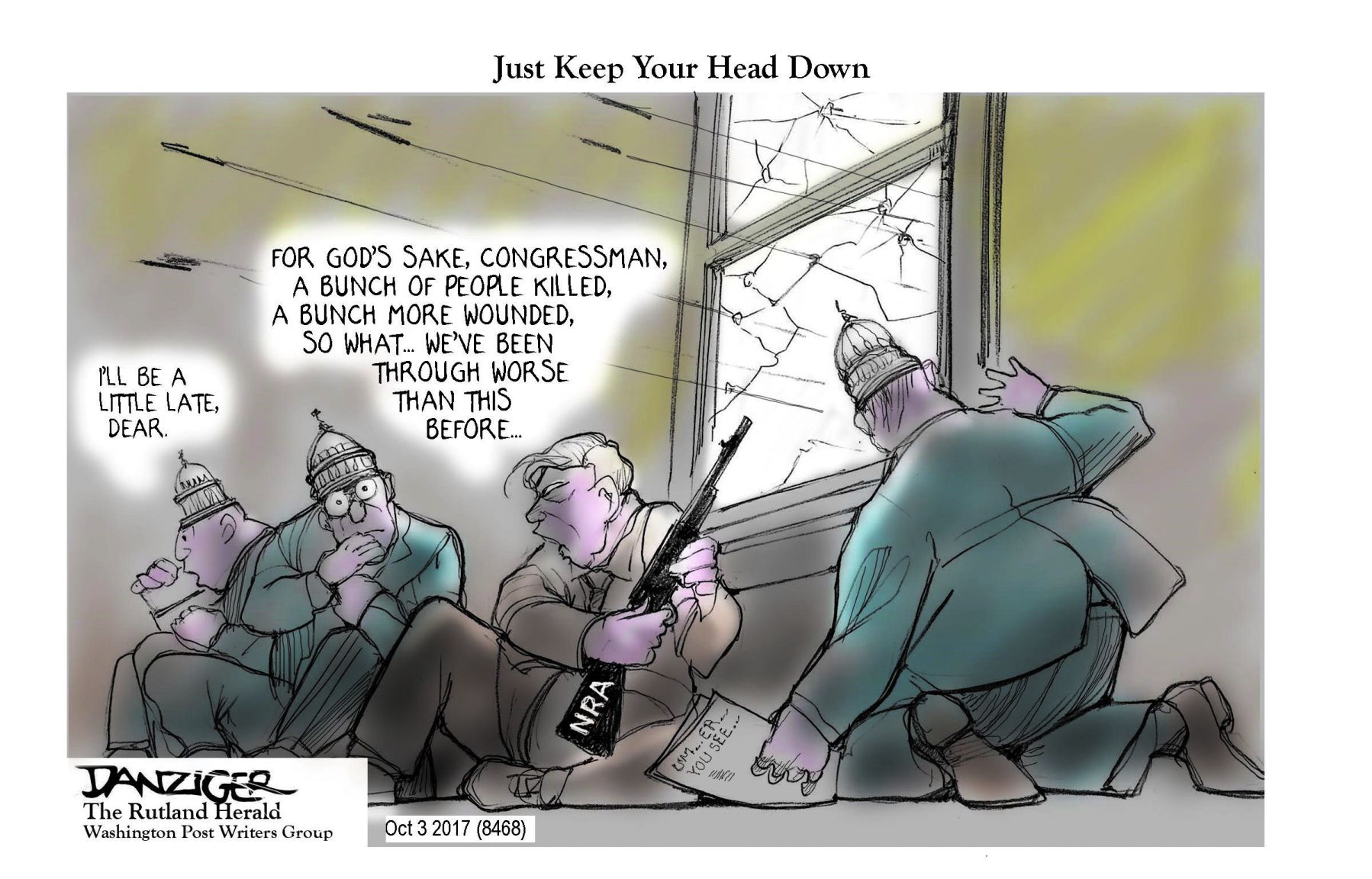 Jeff Danziger cartoon